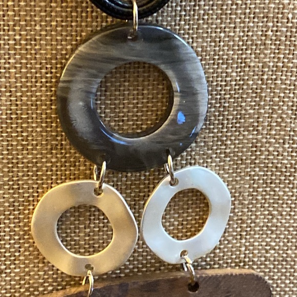 Multiple Strands Cord Necklace - Picture 3 of 7